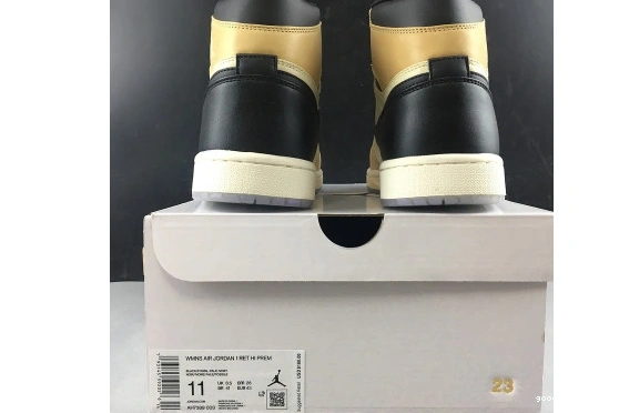 Premium Jordan WMNS AH7389-003 1 Fossil High AH7389-003 Mushroom Air 0327